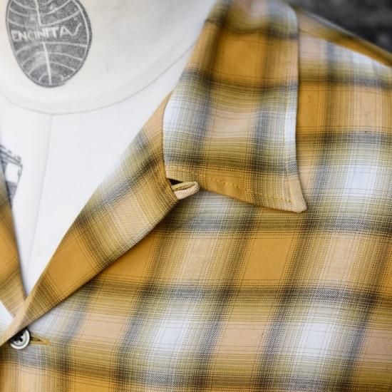 タウンクラフト ( TOWNCRAFT ) OMBRE LOOP COLLAR SHIRTS