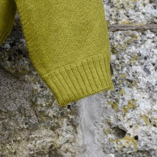 タウンクラフト ( TOWNCRAFT ) SHAGGY COLOR CREW SWEATER