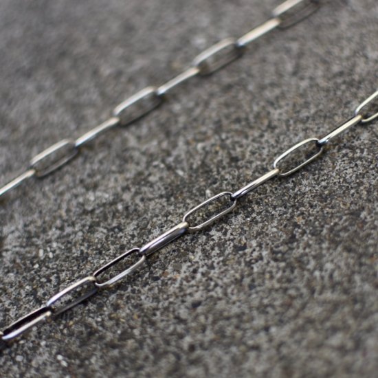 ロゼッタプレア( ROSETTAPRAYER ) NAVAJO SILVER925 CHAIN NECKLACE 60cm / チェーン ネックレス  ナバホシルバー アメリカ製 メンズ レディーズ - エンシニータス