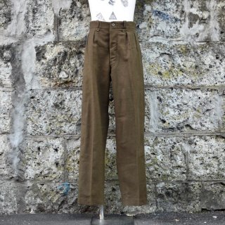 ߥ꥿꡼ ( dead stock military ) 50's-60's FRENCH ARMY M52 WOOL TROUSERS / ե󥹷 ߥ꥿꡼ BROWN - 󥷥ˡ