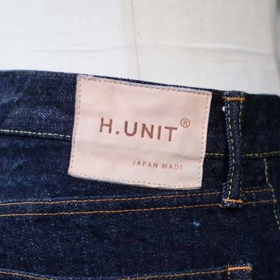 エイチユニット ( H.UNIT ) RAW DENIM REGULAR TAPERED 5P ...