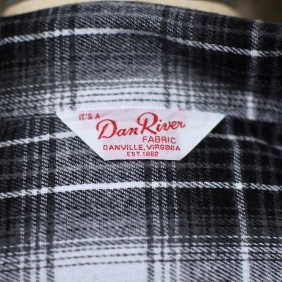 ダン リバー ( DAN RIVER ) WORN OUT OMBRE CHECK L/S SHIRT