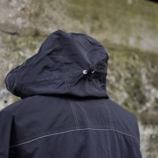 グラミチ ( GRAMiCCi ) × and wander PATCHWORK W HOODIE