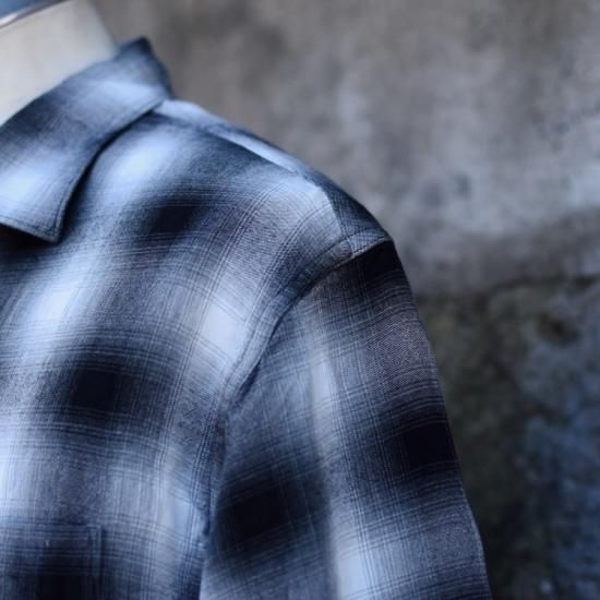 タウンクラフト60S OMBRE LOOP COLLAR SHIRT TOWNCRAFT / タウンクラフト 60S OMBRE LOOP COLLAR SHIRT