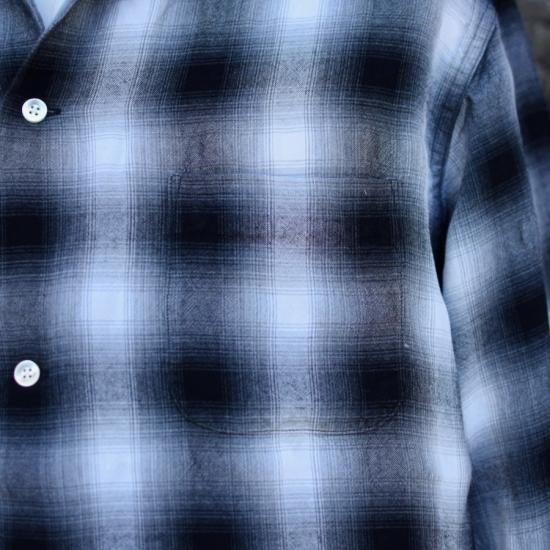 タウンクラフト60S OMBRE LOOP COLLAR SHIRT TOWNCRAFT / タウンクラフト 60S OMBRE LOOP COLLAR SHIRT