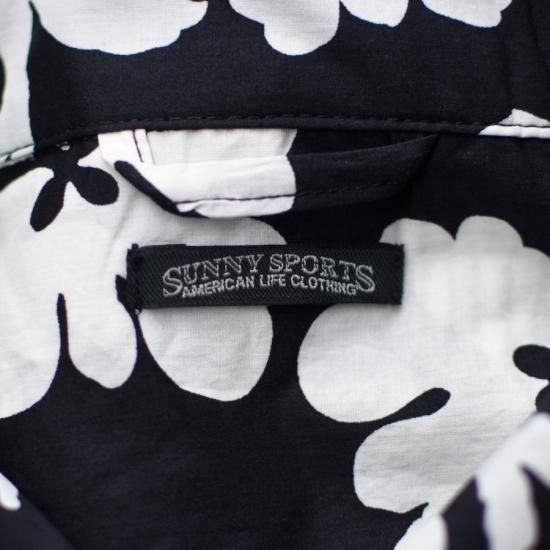 サニースポーツ ( SUNNY SPORTS ) PRINTED BOX SHIRTS / 花柄 サニースポーツ ( SUNNY SPORTS ) PRINTED BOX SHIRTS / 花柄