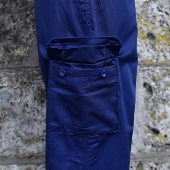 実物 デッドストック フランス軍 NAVY BLUE コンバット カーゴパンツ wip_24051723_1.jpg