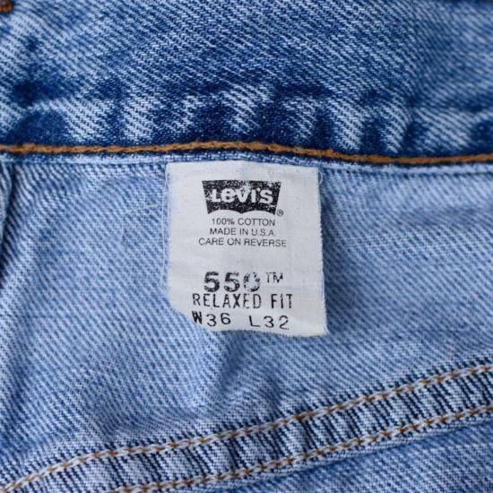 リーバイス ( Levi's ) 550 00s VINTAGE DENIM RELAXED FIT
