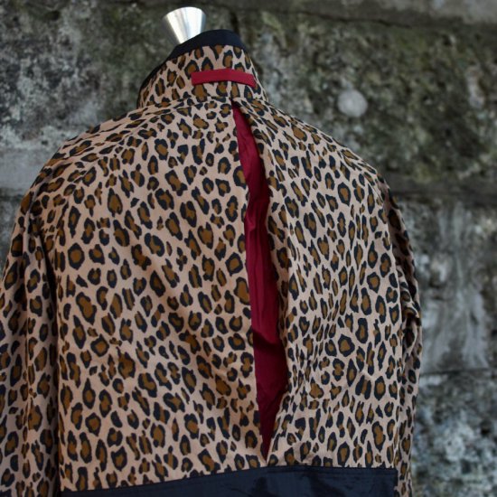 イルワンエイティー ( Ill180° ILL ONE EIGHTY ) LEOPARD TRACK JACKET / レオパード トラックジャケット  BROWN メンズ レディース - エンシニータス