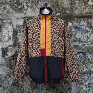 イルワンエイティー ( Ill180° ILL ONE EIGHTY ) LEOPARD TRACK JACKET / レオパード トラックジャケット  BROWN メンズ レディース - エンシニータス