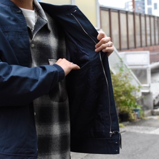 タウンクラフト ( TOWNCRAFT ) 60s DERBY STYLED JACKET THERMOLITE / ダービージャケット NAVY  メンズ レディース - エンシニータス