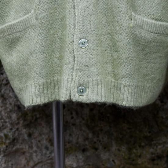 タウンクラフト ( TOWNCRAFT ) SHAGGY COLOR CARDIGAN / モヘア