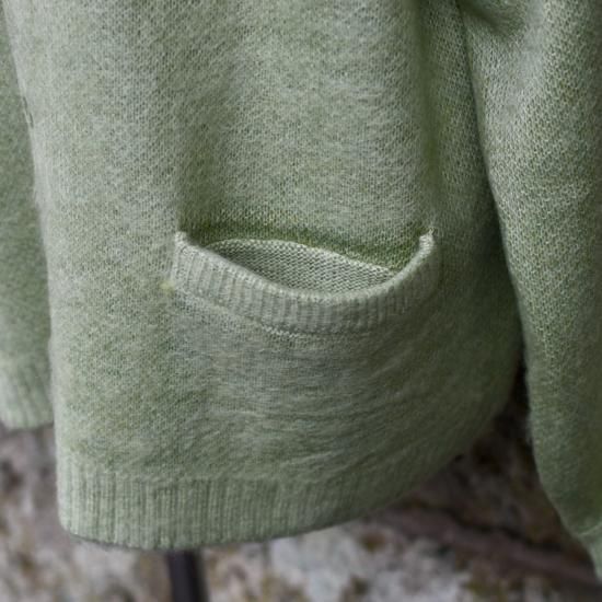 TOWN CRAFT】SHAGGY CARDIGAN タウンクラフト モヘア調 シャギーカーディガン | comoda.com
