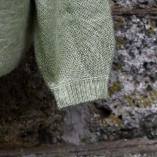 タウンクラフト ( TOWNCRAFT ) SHAGGY COLOR CARDIGAN / モヘア