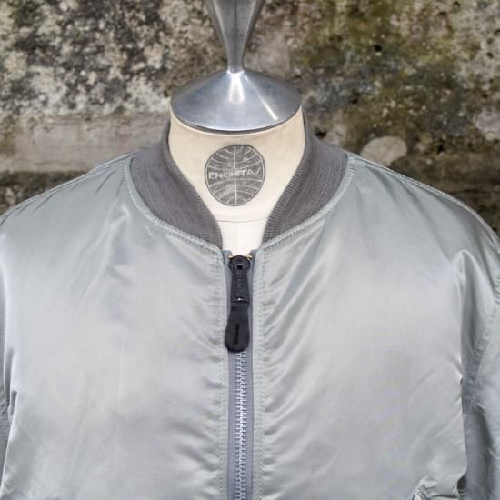 MA-1 フライトジャケット グレー Alpha Industries MA-1 メンズ ALPHA アルファ WAIPER別注
