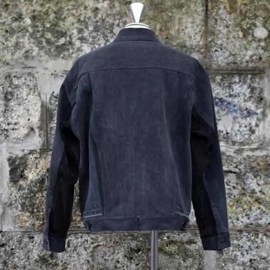 インク ( ink ) DAMASK TRUCKER JACKET / リメイク デニム