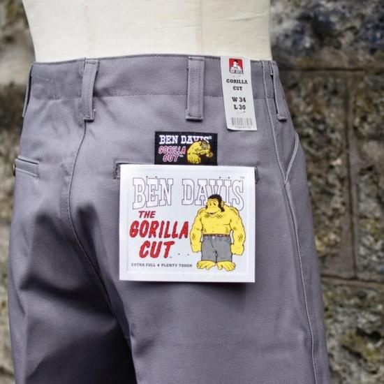 ベンデイビス ( BEN DAVIS ) U.S.A GORILLA CUT PANTS / ゴリラ