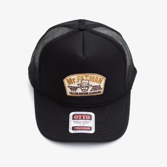 margicalmanキャップ Munsingwear ダンガリー フラッグ飛び柄キャップ -デサント