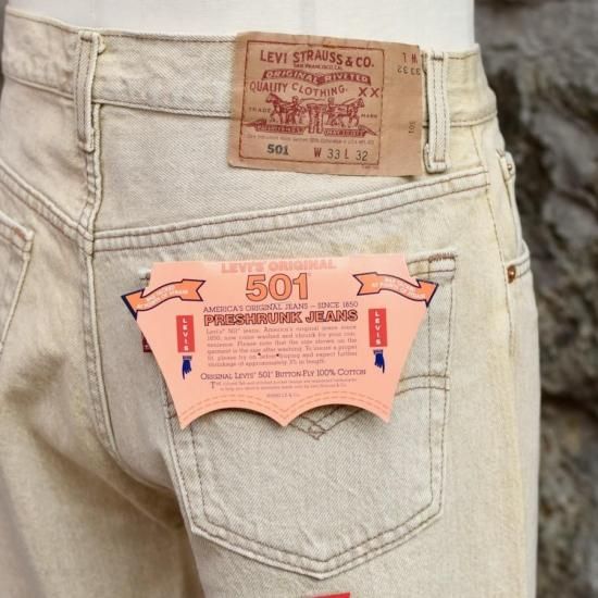 リーバイス(Levi's) 501 90s DEAD STOCK DENIM PANTS / デニム
