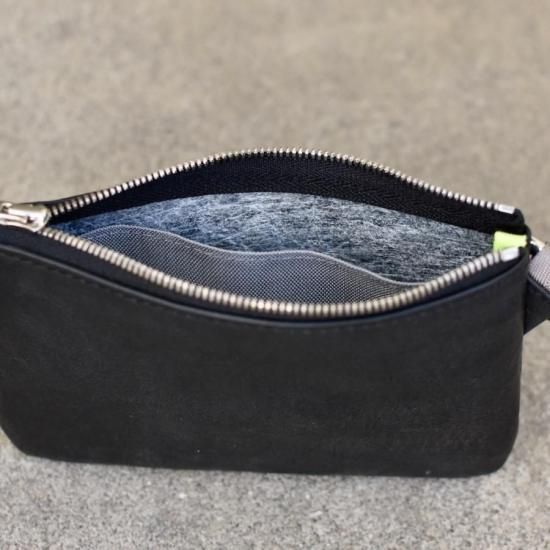 SENTI センティ Dyneema Leather RING POUCH M センティ( SENTI FLATTER THE SENSES ) DYNEEMA LEATHER RING