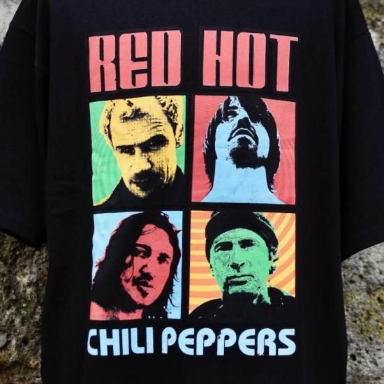 Red Hot Chilli Peppers Tシャツ Lサイズ ラスト1 RED HOT CHILI PEPPERS『Lサイズ』Tシャツ 黒 - メルカリ