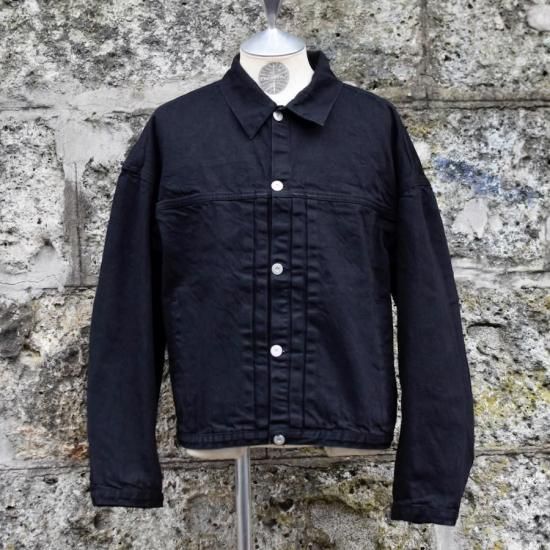 【KURO / クロ】DENSE DENIM JACKET VW003 KURO 