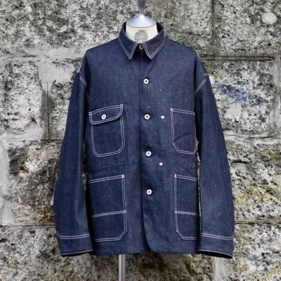 メンズ モンスター ストレッチデニム カバーオール BEAMS JAPAN（ビームス ジャパン）モンスター ストレッチデニム