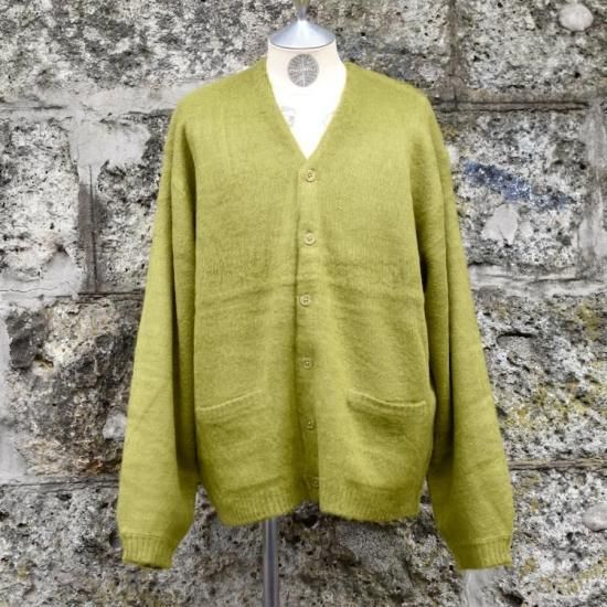 タウンクラフト ( TOWNCRAFT ) SOLID SHAGGY CARDIGAN / モヘア