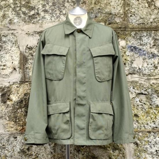 ミリタリー( military ) US ARMY JUNGLE FATIGUE JACKET 50/50