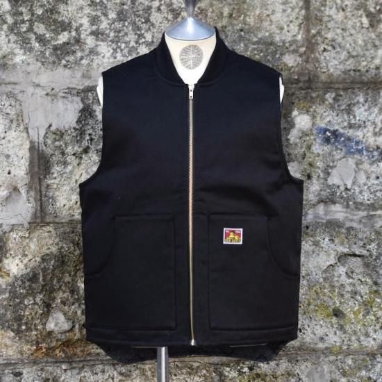 ベンデイビス ( BEN DAVIS ) U.S.A LINED WORK VEST / ライニング付き