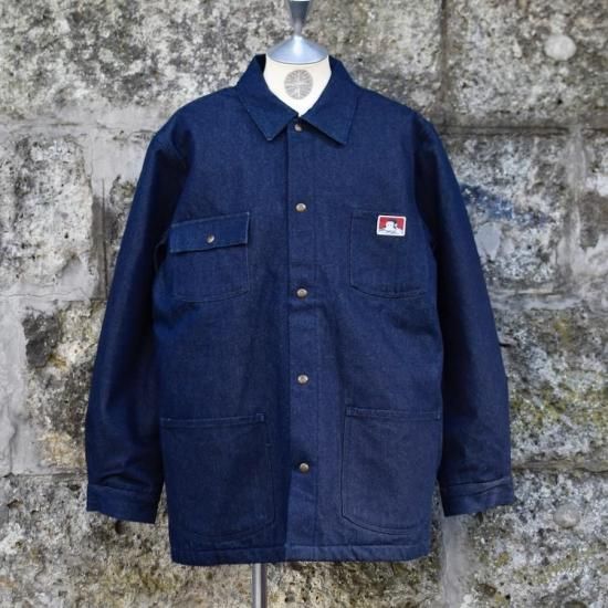 BEN DAVIS USA製 カバーオール Lサイズ ベンデイビス ベンデイビス ( BEN DAVIS ) U.S.A LINED DENIM COVERALL JACKET