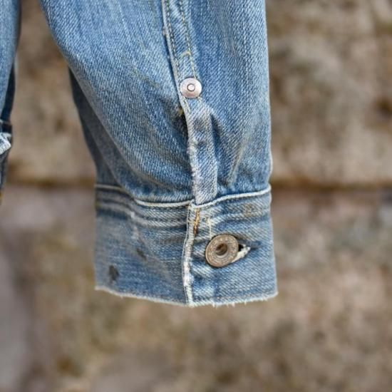 エイチユニット ( H.UNIT ) DENIM WORK JACKET USED WASH / デニム