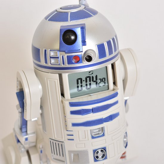 RHYTHM】STARWARS(スターウォーズ)R2-D2音声アクション目覚まし時計