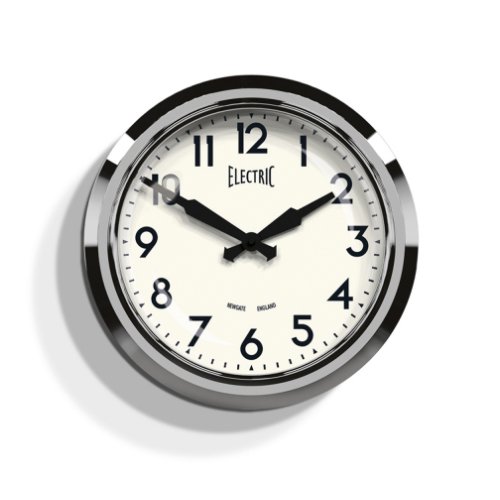 NEWGATE】掛け時計 50's Electric クローム・GWL44PA - 置き時計 