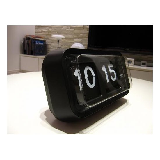 TWEMCO】置時計 BQ-58(ブラック)・TW6043 - 置き時計・掛け時計 