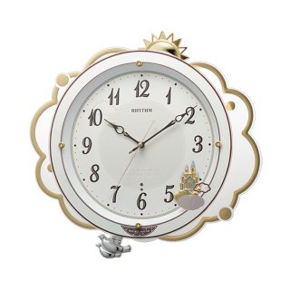【RHYTHM】掛け時計　からくり時計　ファンタジースカイM410 ・8MN410SR03