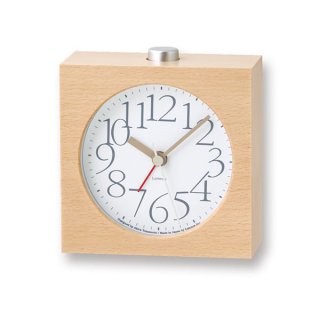 【Lemnos】CASA 目覚まし時計 AY alarm clock(ホワイト)・LA10-07WH