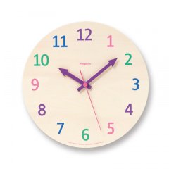 【Lemnos】KID'S+MODERN 置き掛け両用時計 palette(sunset)・PC08-17
