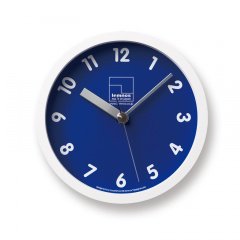 【Lemnos】KID'S+MODERN 置き掛け両用時計 Kitchen clock(ブルー)・T1-025BU