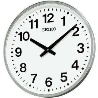 【SEIKO】掛け時計 オフィスタイプ(ステンレス)・KH411S