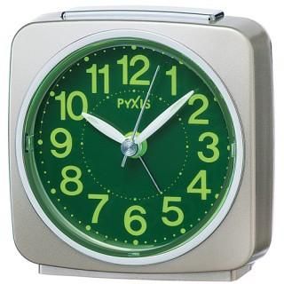 PYXIS】目覚まし時計 スタンダード(薄金色パール塗装)・NR440G