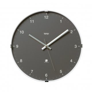 【Lemnos】CASA 掛け時計 North clock(グレー)・T1-0117GY