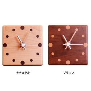 ڥޥȹݡ֤MUKUMARU-tableclock-(֥饦)YK15-003BR