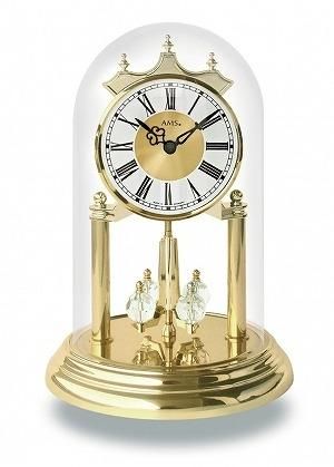 AMS】置き時計 (ゴールド)・AMS1202 - 置き時計・掛け時計（クロック
