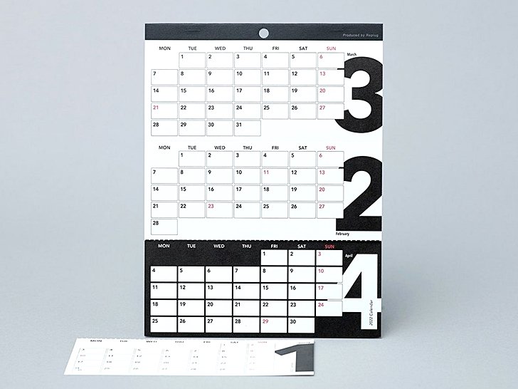 3’s Calendar（スリーズカレンダー）2022