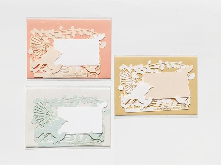 nekonekodesign PAPER ARTS｜グリーティングカード 鳥- 神戸派商店