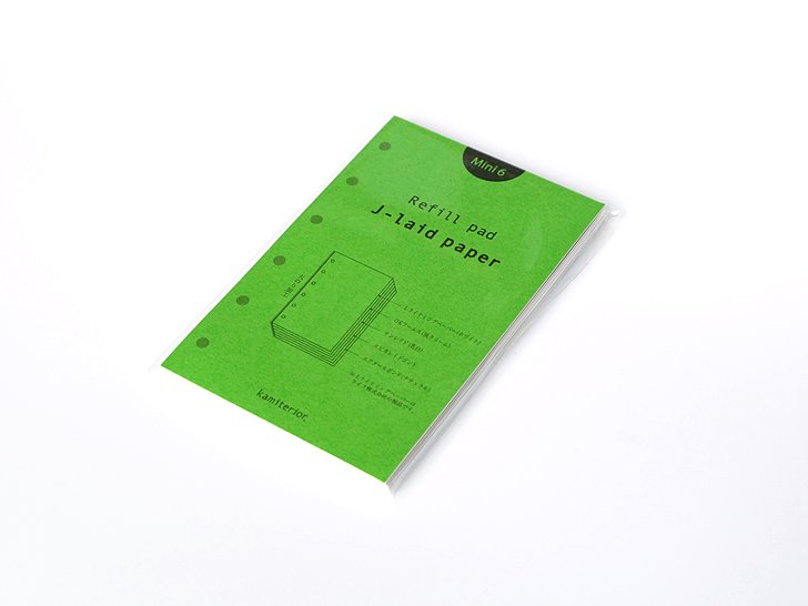 Refill pad｜J-laid paper Mini6