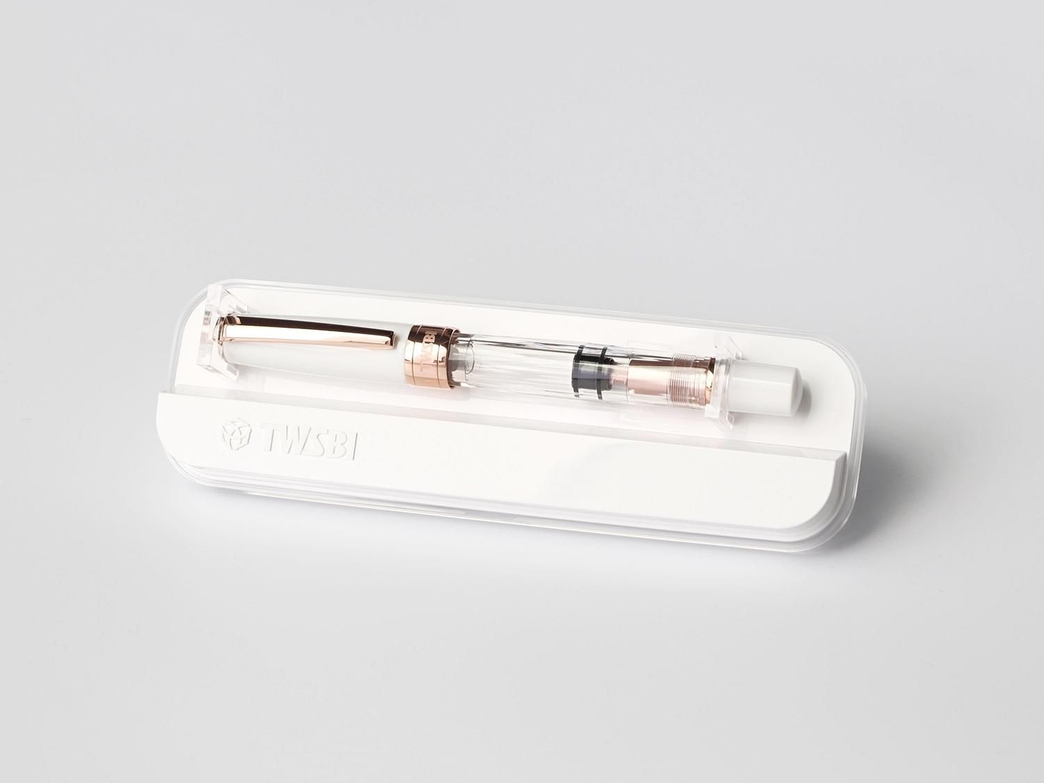 TWSBI Diamond 580｜ホワイトローズゴールドⅡ - 神戸派商店