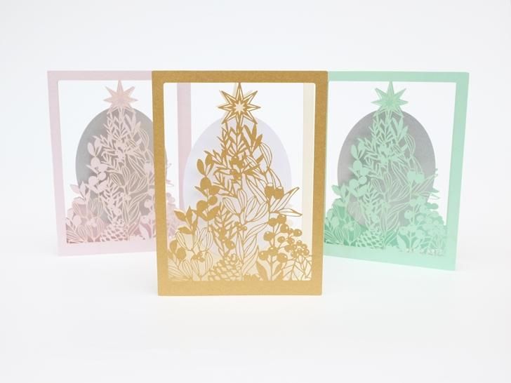 神戸派計画 | nekonekodesign PAPER ARTS - クリスマスカード