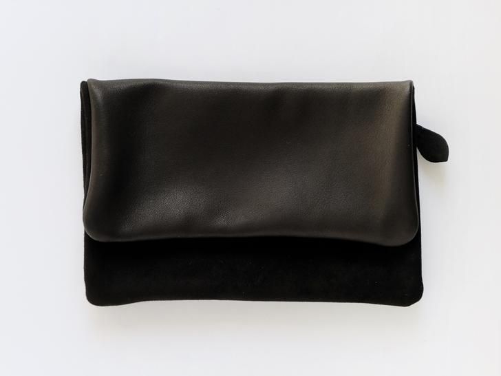 カンダミサコ「pane」黒×ゴールド金具 革工房 カンダミサコ - 神戸派商店